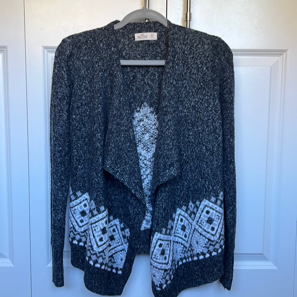 Hollister drape front Cardigan